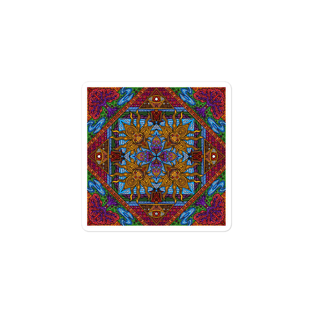 Tao of Divine Visionaries Mandala Sticker